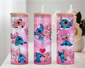 Stitch and Angel Ohana Means Family